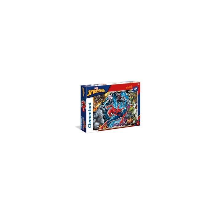 SPIDERMAN Puzzle Maxi 104 pièces - 68 X 48 cm - Cdiscount Jeux - Jouets