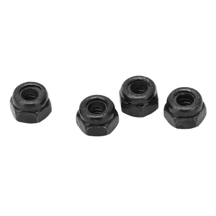 Écrous De Verrouillage M3 Nylon Couleur Alu - Pour Voitures RC (Tamiya, Kyosho, Etc.) - Lot Neuf