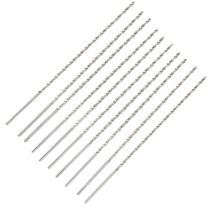 Foret Hélicoïdal HSS Extra Long 6 Mm – 200 Mm Tige Droite Pour Acier, Bois, Plastique, Aluminium