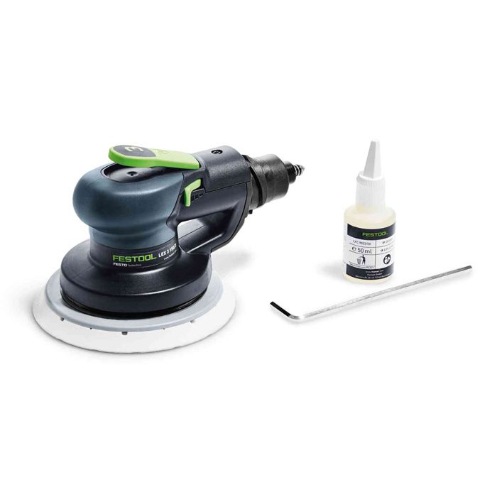STIER Ponceuse Excentrique EXS-120 Pneumatique - 12000 Tr/min Pour Ponçage Professionnel