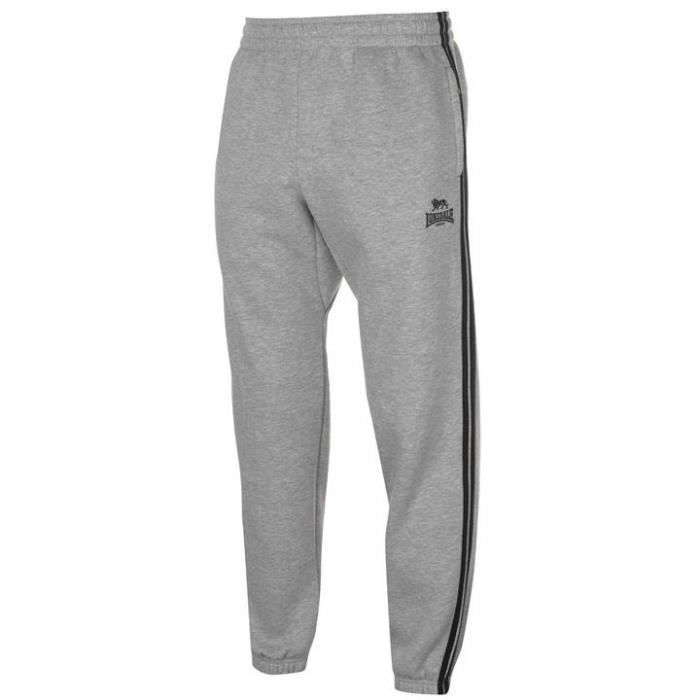 JOGGING LONSDALE HOMME BAS DE SURV TEMENT SPORT GRIS DU S AU XXL