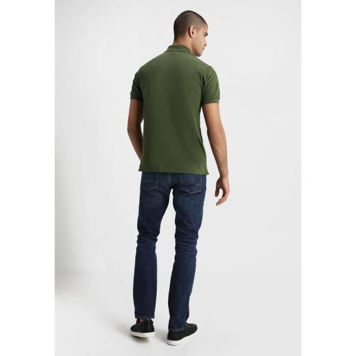 Polo Lacoste Vert Khaki Homme Vert Cdiscount Pr t Porter