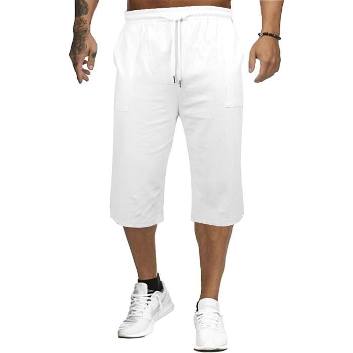 Bermuda homme ceinture elastique new arrivals