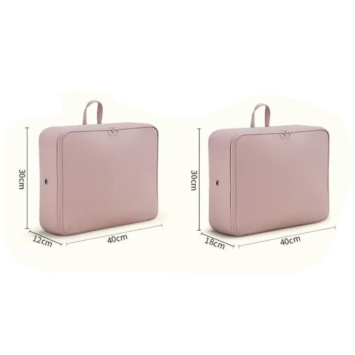 Sac De Rangement Auto-compressant Peu Encombrant, Sac De Rangement Auto Compressant Peu Encombrant Sac De Rangement Auto Compressant Sac De Rangement Pour Vetements 54 42 60cm Couleur Abricot 93036504