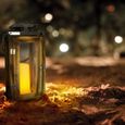 Lanterne solaire - LUMISKY - OAKY - Effet bougie - LED blanc chaud-2