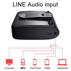 Amplificateur Voix Haut-Parleur Portable Ultraléger Rechargeable avec Microphone pour les