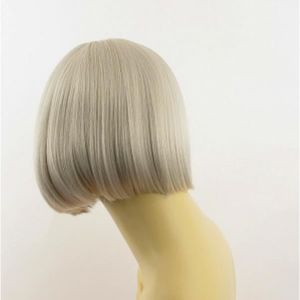 Perruque Courte Femme ELSA 1BT24B - Brun Méché Doré, Synthétique, Style Moderne