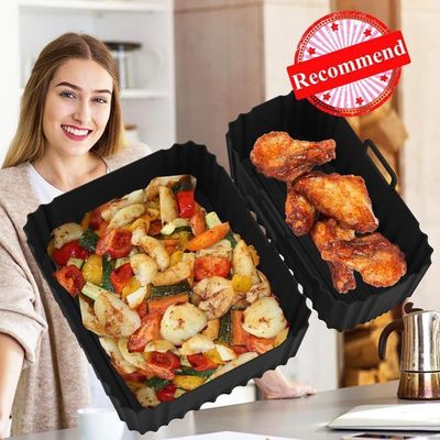 Accessoires Friteuse à Air Philips Dual Basket – Moules Silicone, Supports, Gants – Pour Série 3000-5000 NA350/NA550