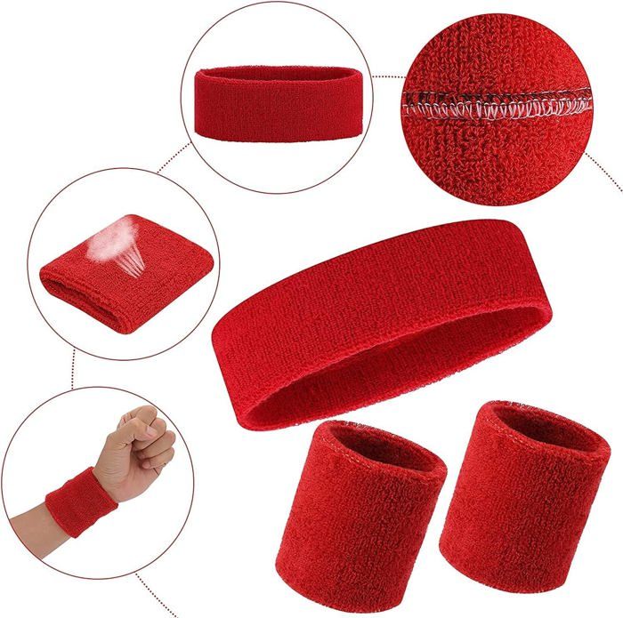 Set Bandes Transpiration Fluorescentes Années 80 - 20 Pièces - Udbrud