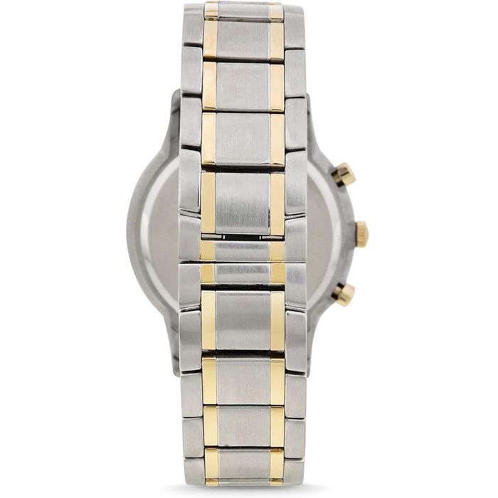 Montre habillee Emporio Armani pour homme AR11076 43 mm affichage analogique montre a quartz argentee Achat vente montre Homme Acier Cdiscount