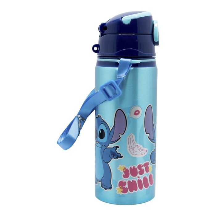 Gourde Aluminium Stitch 755ml - Bouteille Réutilisable Style Disney