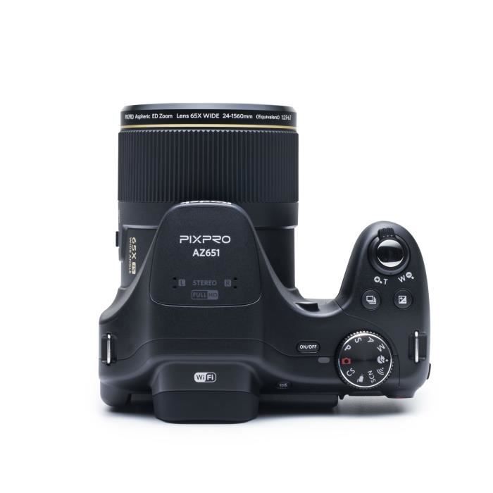 Appareil Photo Bridge KODAK Pixpro AZ401 - 16MP, Zoom 40x, Grand Angle 24mm - Noir