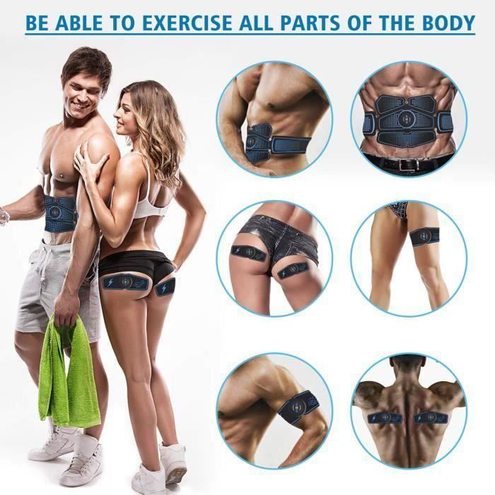 Stimulateur EMS Pour Fesses - Appareil D'entraînement Et Massage - Neuf Authentique - Emballage Légèrement Abîmé