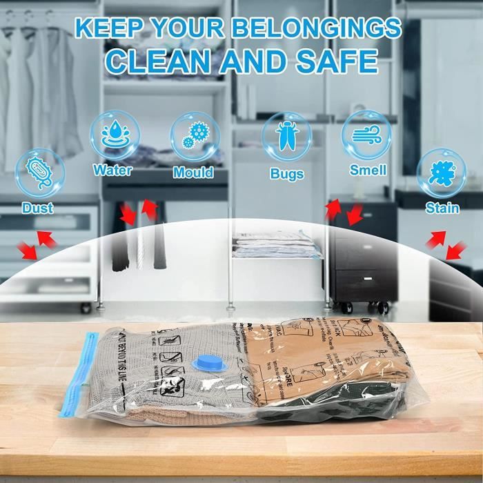 Pack de rangement sous vide on sale