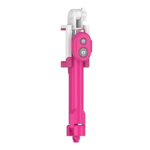 Perche à Selfie JJA Rose Avec Déclencheur Câblé – Support Téléphone Portable