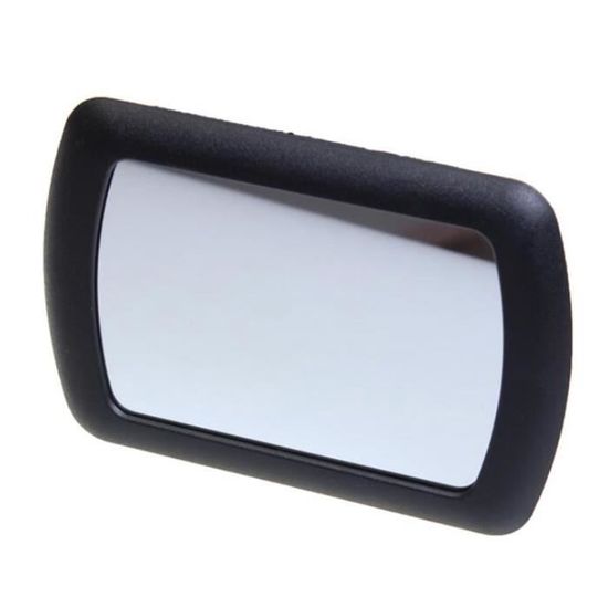 guoxuEE ABS Voiture Pare-Soleil Miroir Maquillage Miroir cosmétique Soleil-ombrage pour Automobile-Noir
