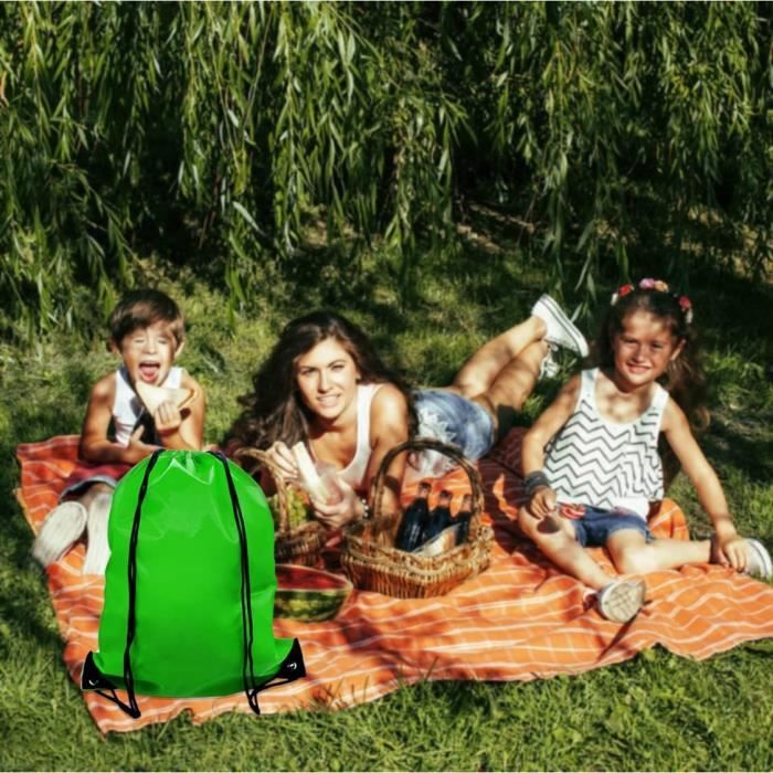 6 Couleurs Sacs A Dos Avec Cordon De Serrage Sac De Sport Portable Sac De Rangement En Polyester Pour Enfants Et Femmes L Eco H912 Cdiscount Bagagerie Maroquinerie