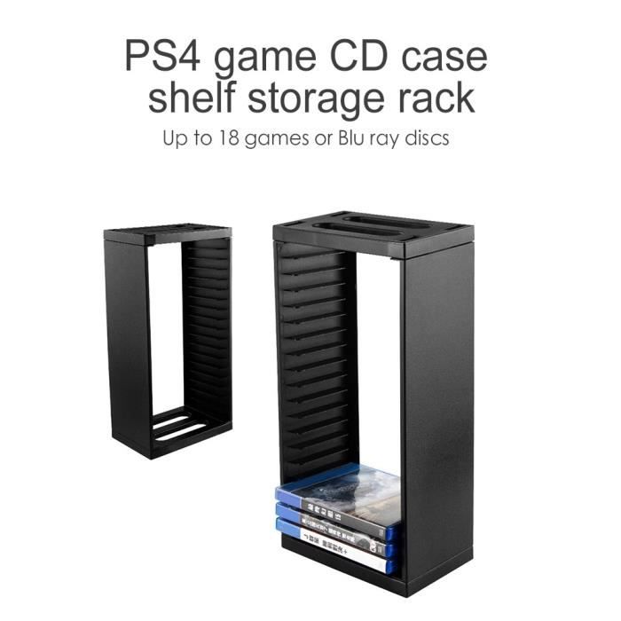2 pièces-Tour de stockage de jeux pour PS5, disque CD jusqu'à 15, disque de  jeu T1, support de manette pour X - Cdiscount Informatique
