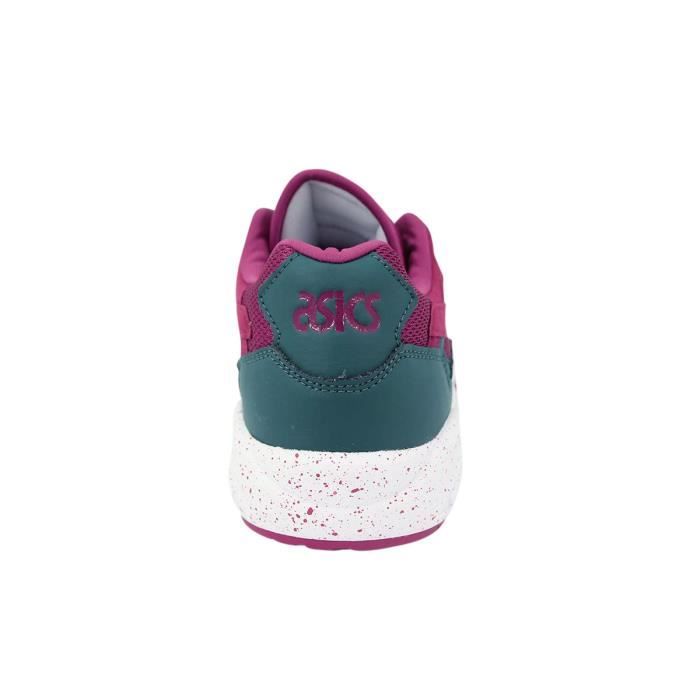 ASICS Baskets Gel Diablo Homme Blanc et Violet Cdiscount Sport