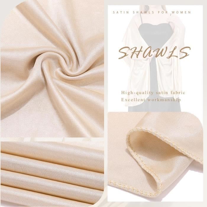 Kelav Chiffon Stola Marineblau - Eleganter Schal Für Abendkleider & Hochzeiten