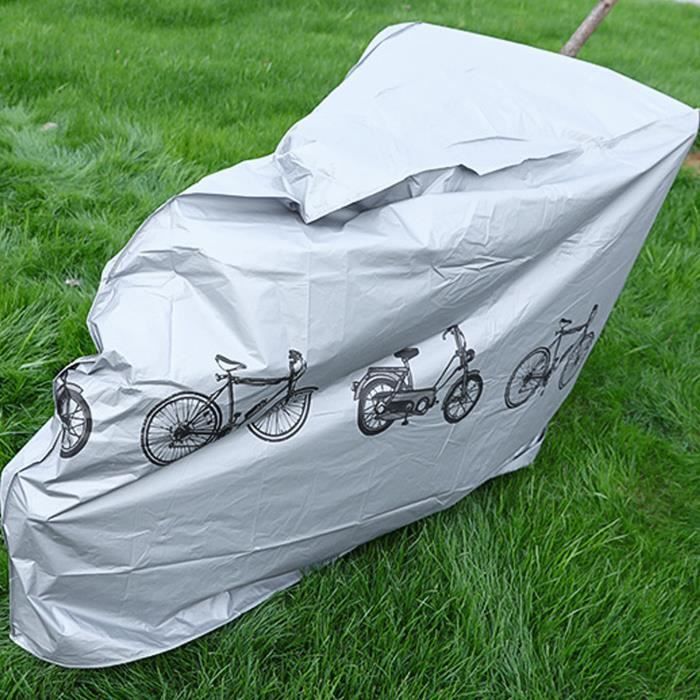 VGEBY Housse de pluie réfléchissante pour casque de vélo coupe