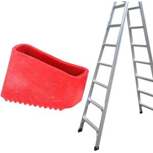 Pied En Caoutchouc – Ouverture : Env. 56 X 22 Mm – Chaussure D'échelle, Pied D'échelle En Bois, échelle De Peintre, échelle, Capuchon En Caoutchouc, Capuchon De Protection