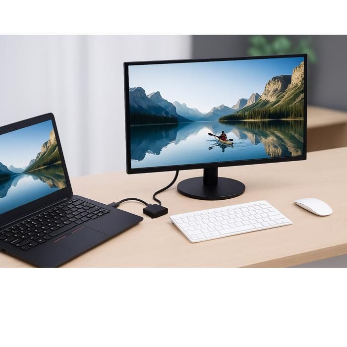 Adaptateur HDMI Vers VGA 1080p Avec Audio – Connexion PC, Ordinateur Portable, Xbox Vers Moniteur VGA