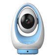 Camera IP wifi HD interieure motorisée infrarouge  P2P, 720p (H264), 1Mp  Foscam FosBaby P1  Bleu ou Rose - Caméra Foscam - Fosba...-0