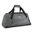 PUMA Fundamentals Sports Bag M Mineral Gray - Lime Sheen [252961] -  sac de sport sac de sport-0