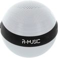 R-MUSIC RM482167 Enceinte Bluetooth Flottante sans fil  - 100% waterproof - 4h d'autonomie - Portée 10 mètres-0