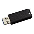 VERBATIM  Store 'n' Go Pin Stripe USB Drive - 16 Go - Noir-0