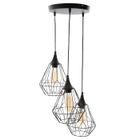 ATMOSPHERA CRÉATEUR D'INTÉRIEUR Suspension filaire "Kaore" métal noir D25cm - Atmosphera createur d'interieur