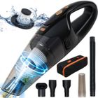 JUFU JUFU Aspirateur à Main sans Fil JUFUJUFU 8000Pa 120W avec Lumière LED et Filtre HEPA Lavable