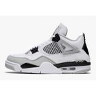 Baskets Air Jordan 4 Retro Military Black DH6927-111 Homme Chaussures Entraînement de Sport Blanc Noir
