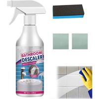 3pcs Multipurpose Bathroom Foam Cleaner, Spray Détartrant Salle de Bain, Spray Moussant Anti-Tartre, Efficace Contre Les Résidus