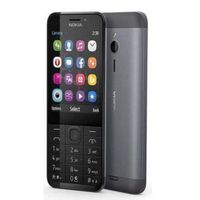 Téléphone Nokia 230 DS - Barre - Double SIM - 7,11 cm (2.8") - 2 MP - 1200 mAh - Gris, Argent