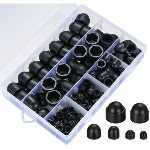 Lot De 10 Cache-Écrous Plastique Pour Aire De Jeux - Protection Enfants Bleu Foncé