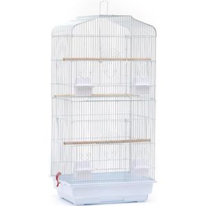 VOLIÈRE - CAGE OISEAU PERFECT Cage pour les Oiseaux - blanc - Canaries P