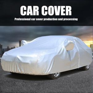 B/âche Voiture Compatible avec Peugeot 206 Protection contre les intemp/éries Auto Protector Imperm/éable Ext/érieur complet Couvertures Protection UV Automobiles Ext/érieur Abris de voiture Protection sol