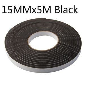 Noir ruban isolant électrique 1,5 cm 15 m PVC électrique ruban adhésif 50 pieds Lot de 6 