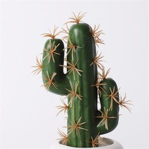 FLEUR ARTIFICIELLE Plantes - Composition florale,Plantes succulentes artificielles pour décoration de maison,faux cactus,plantes - 062-1[B7890]