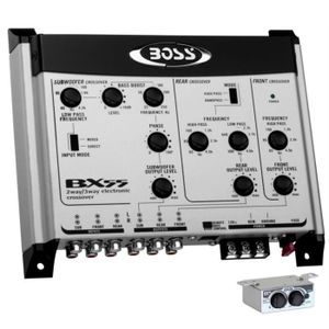 CAISSON DE BASSE 1 BOSS AUDIO SYSTEMS BX55 crossover électronique 2