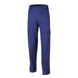 BWOLF Anax Pantalon de Travail Homme 100% Coton Pantalon Bleu de