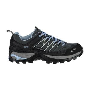 CHAUSSURES DE RANDONNÉE Chaussures de marche de randonnée basses femme CMP Rigel waterprof - graffite-azzurro - 36