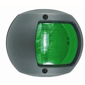 ÉCLAIRAGE SECOURS Perko LED Side Light - Green - 12V - Black Plastic