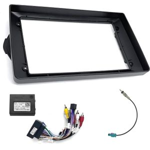 Kit De Montage Autoradio 1 DIN/2 DIN Et Façade Pour Renault Megane 2005-2007 - Adaptateur Antenne Inclus - 2
