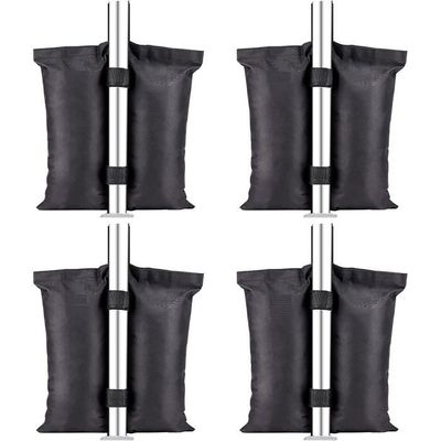 Pare-Vent Parasol Déporté Tillvex Lot De 5 Avec Mousquetons - Sécurité Jusqu'à 400 Cm