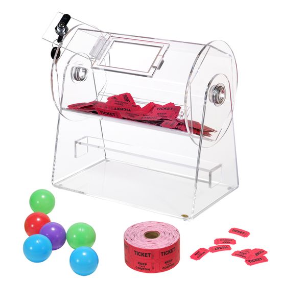 Jeu De Bingo Traditionnel KIMISS - Machine à Cage, Panier Et Balles Pour Soirées Familiales Et Fêtes