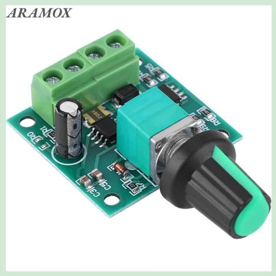 Contrôleur De Vitesse PWM 12V Pour Moteurs DC - Régulateur De Vitesse Variable - Pour Projets DIY, Outils