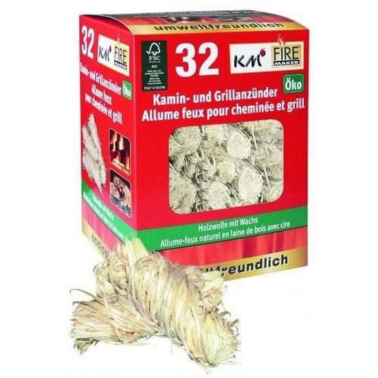 Allume Feu Naturel Cheminée | Laine De Bois écologique | Allumes-feu - Foto 6